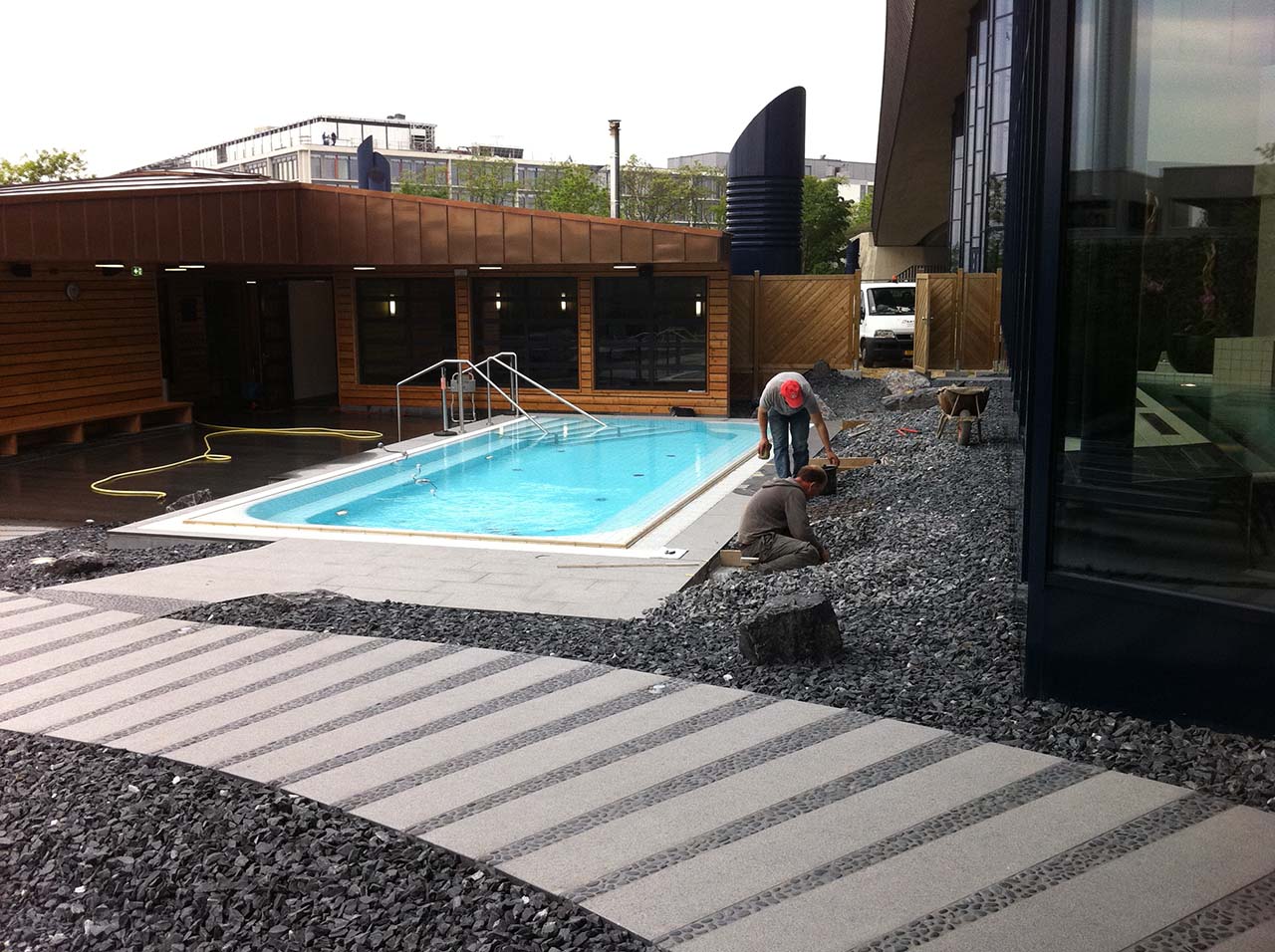 Réalisation BM Constructions — aménagement extérieur Luxembourg 14